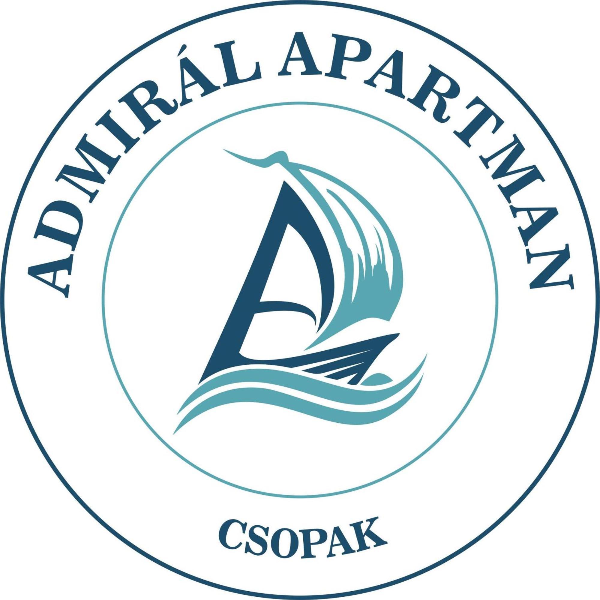 Admiral Apartman Csopak Eksteriør bilde